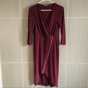 🎀3/$15! Paperdoll Purple Cocktail Dress